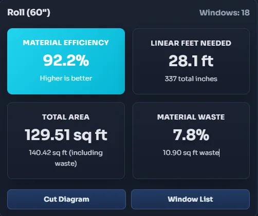 Precision Film Systems app preview